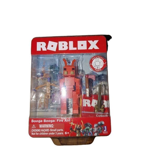 Roblox Booga Booga Fire Ant Action Figure Toy with three accessory parts - Picture 4 of 6